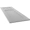 Ekena Millwork True Fit PVC San Miguel Mission Style Fixed Mount Shutters, Primed, 12"W x 42"H TFP001SM12X042PR - alternate 9